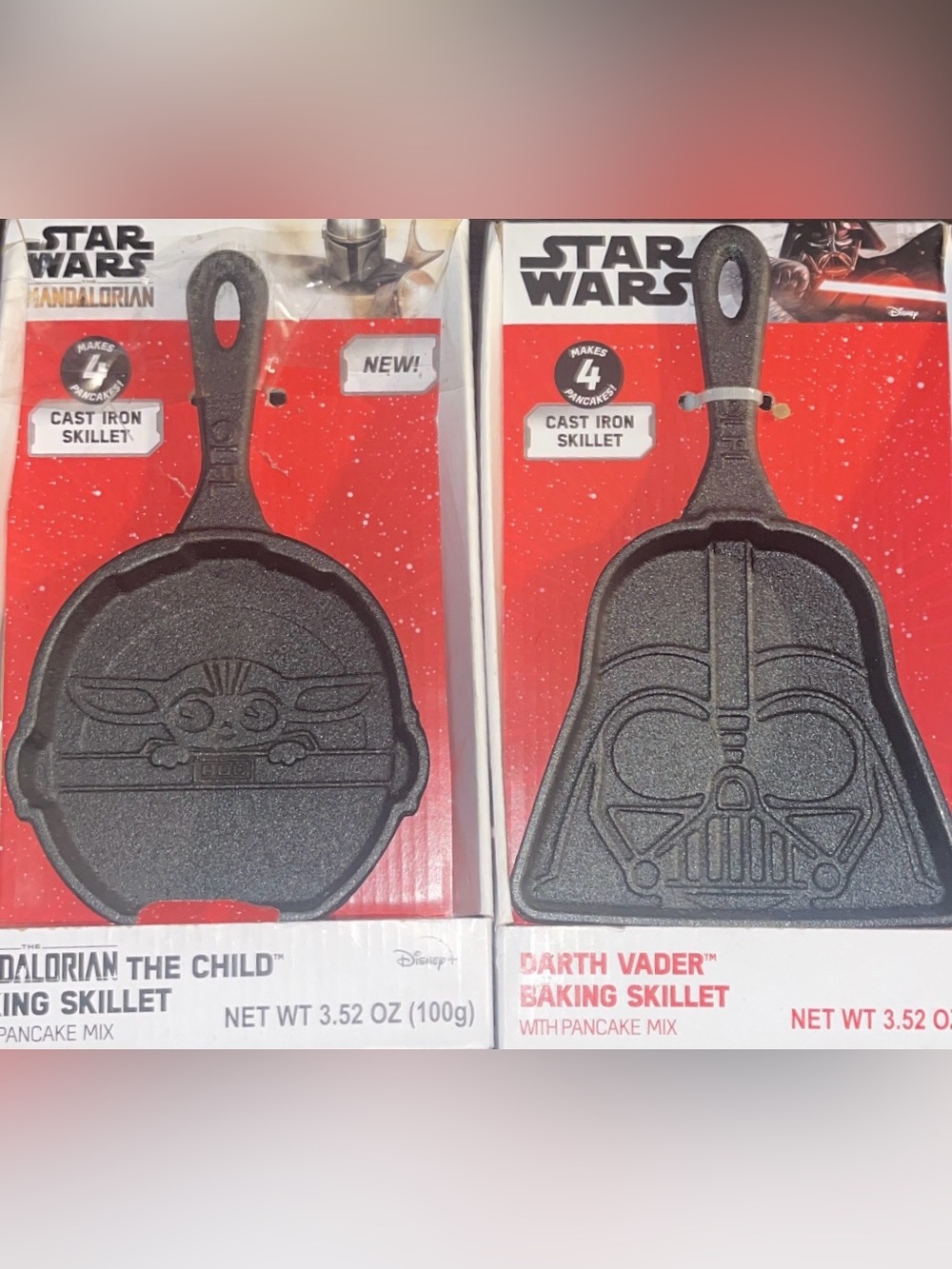 Star Wars cast iron skillets